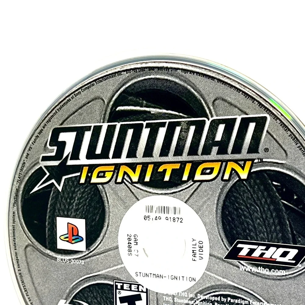 Stuntman Ignition Sony PlayStation 3 PS3 Game Disc Only Tested Working Vintage